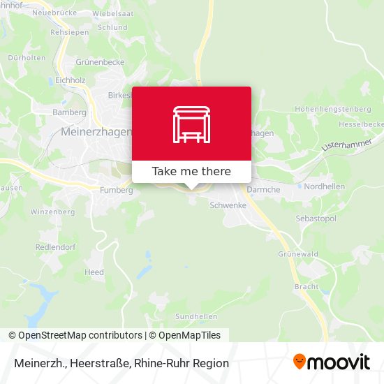 Meinerzh., Heerstraße map