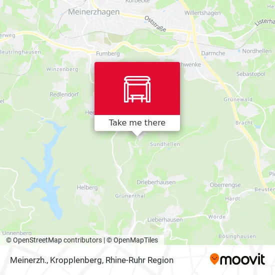 Карта Meinerzh., Kropplenberg