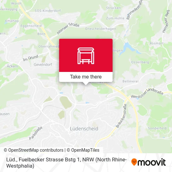 Lüd., Fuelbecker Strasse Bstg 1 map