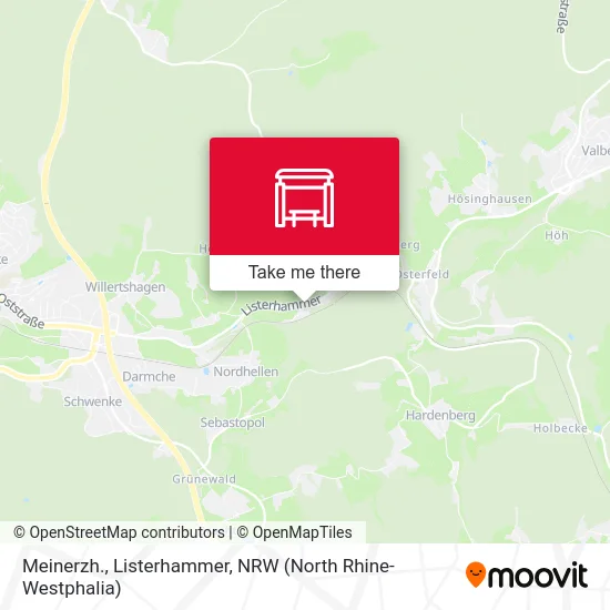 Meinerzh., Listerhammer map