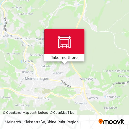 Meinerzh., Kleiststraße map