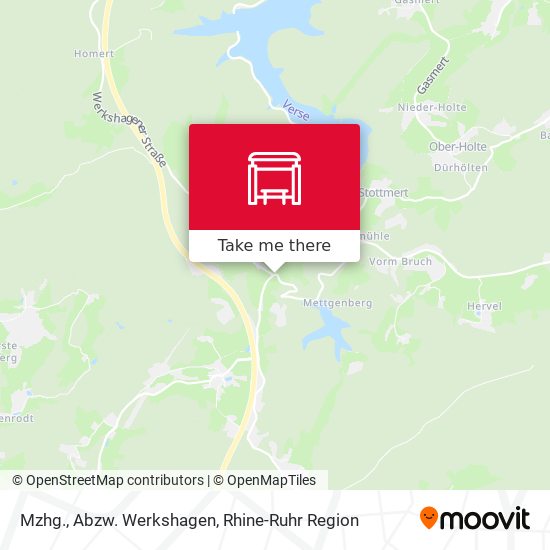 Mzhg., Abzw. Werkshagen map