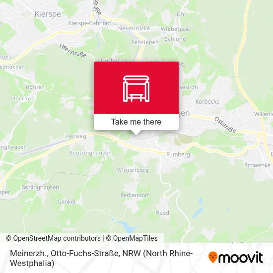 Meinerzh., Otto-Fuchs-Straße map