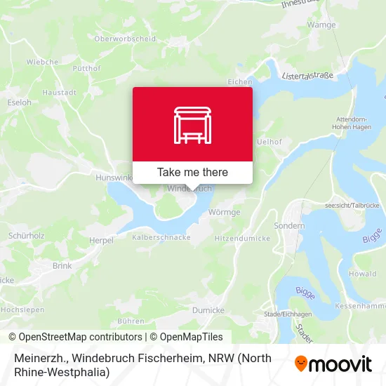 Meinerzh., Windebruch Fischerheim map