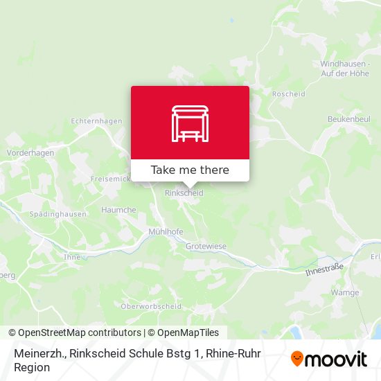 Meinerzh., Rinkscheid Schule Bstg 1 map