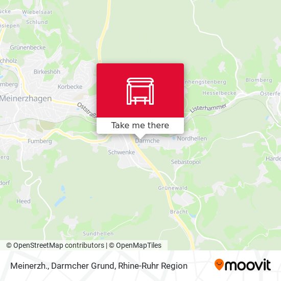 Meinerzh., Darmcher Grund map