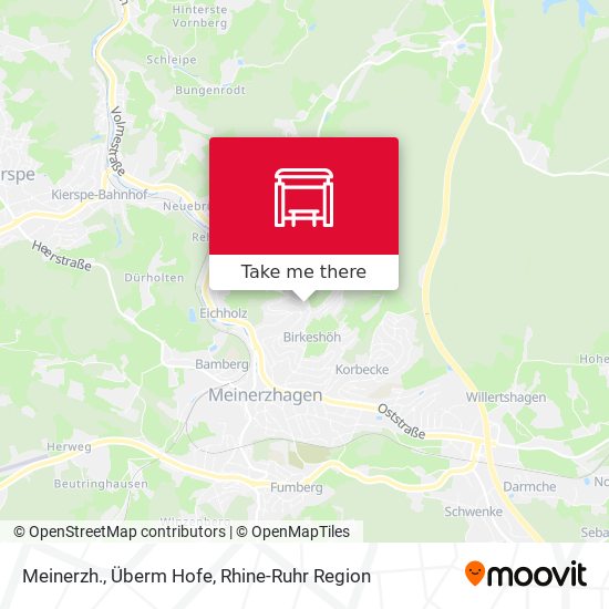 Meinerzh., Überm Hofe map