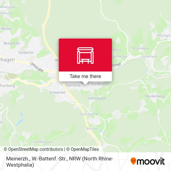 Meinerzh., W.-Battenf.-Str. map