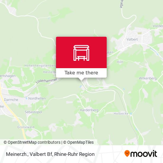 Карта Meinerzh., Valbert Bf