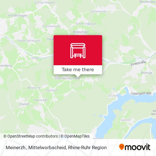 Meinerzh., Mittelworbscheid map