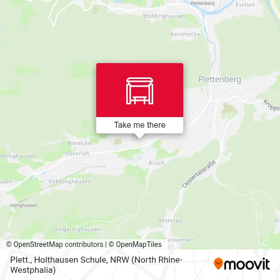 Plett., Holthausen Schule map