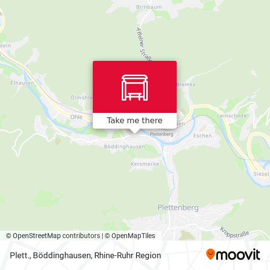Plett., Böddinghausen map