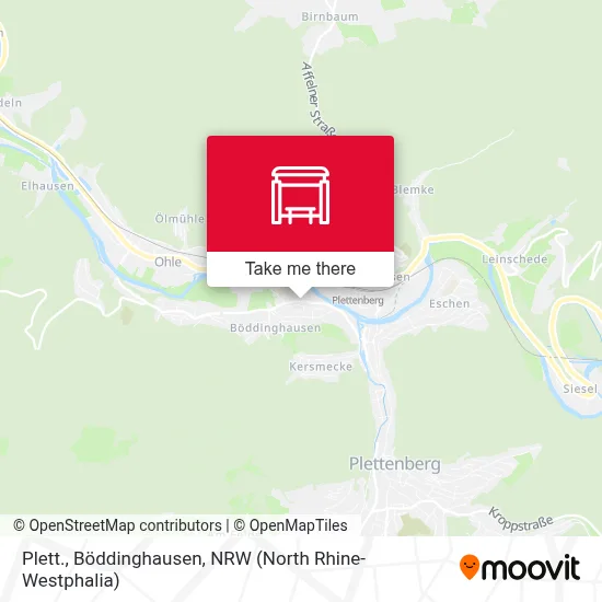 Plett., Böddinghausen map