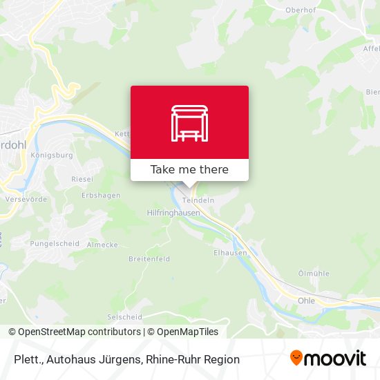 Plett., Autohaus Jürgens map