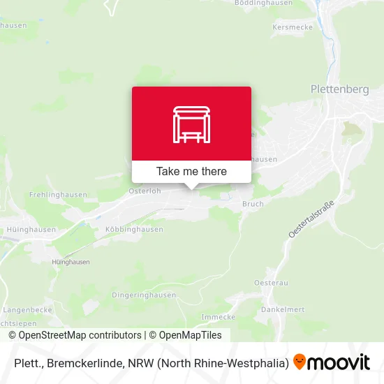 Plett., Bremckerlinde map