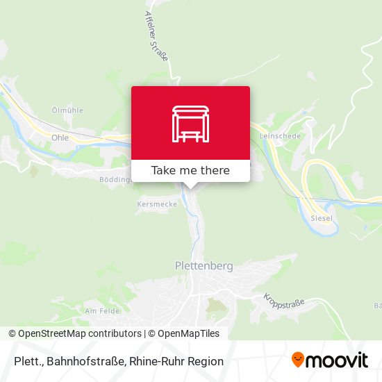 Plett., Bahnhofstraße map