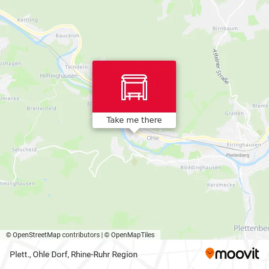 Карта Plett., Ohle Dorf