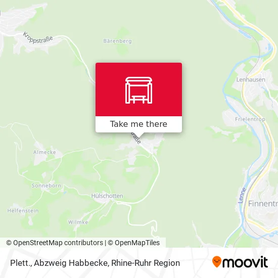 Карта Plett., Abzweig Habbecke