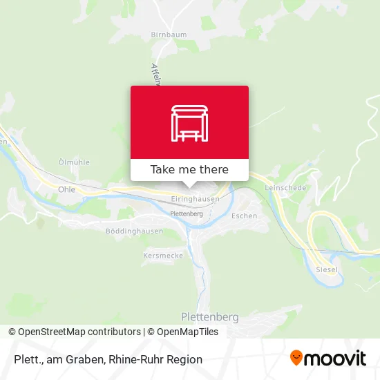 Карта Plett., am Graben