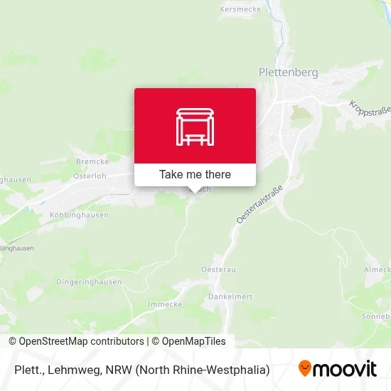 Plett., Lehmweg map