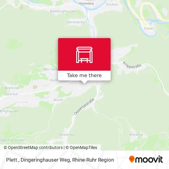 Карта Plett., Dingeringhauser Weg