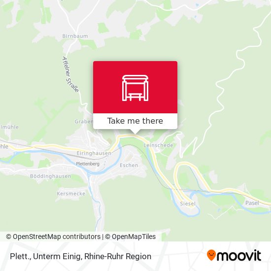Карта Plett., Unterm Einig