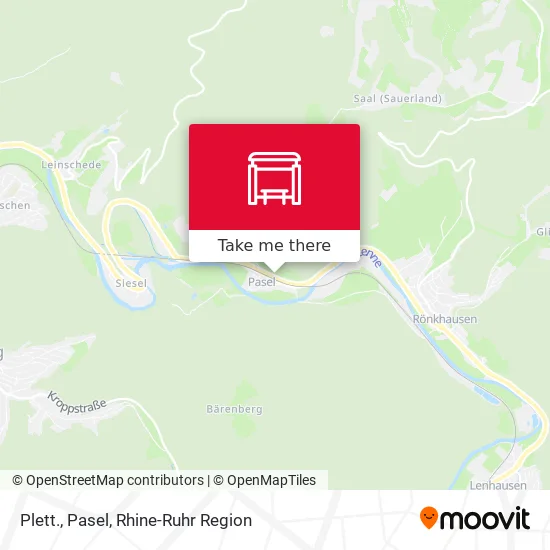 Карта Plett., Pasel