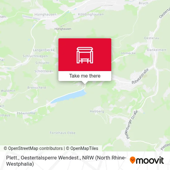 Plett., Oestertalsperre Wendest. map