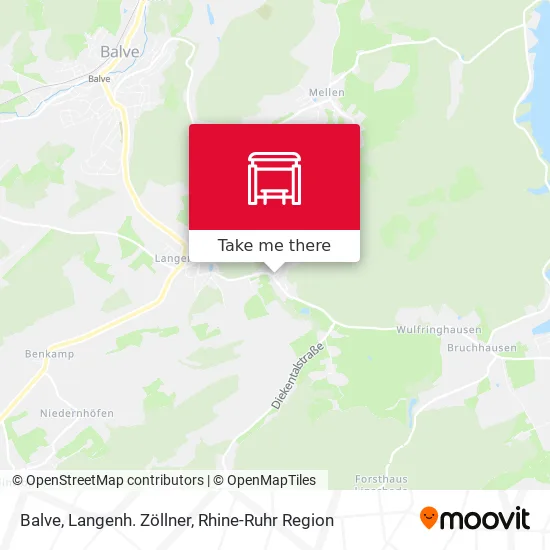 Карта Balve, Langenh. Zöllner
