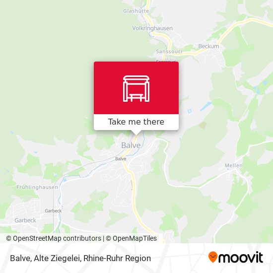 Карта Balve, Alte Ziegelei