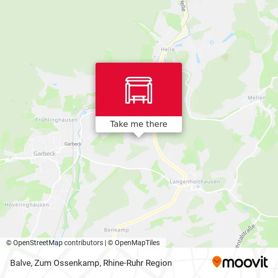 Карта Balve, Zum Ossenkamp