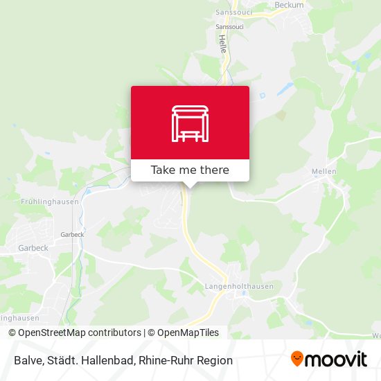 Balve, Städt. Hallenbad map