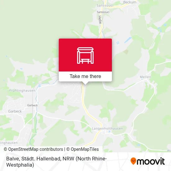 Balve, Städt. Hallenbad map