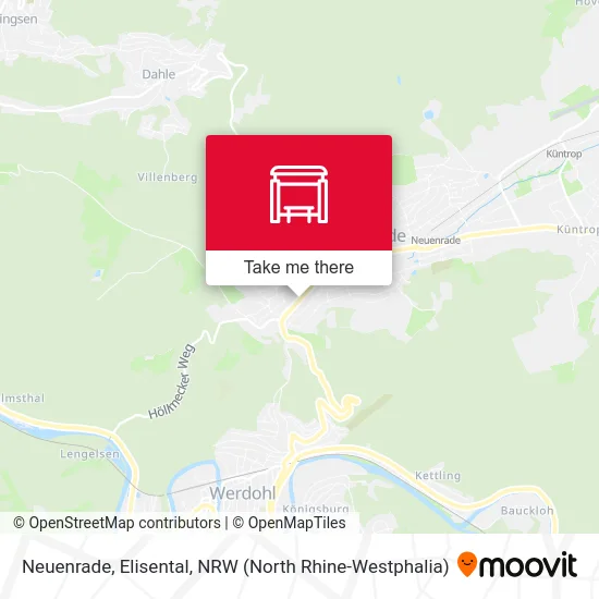 Neuenrade, Elisental map