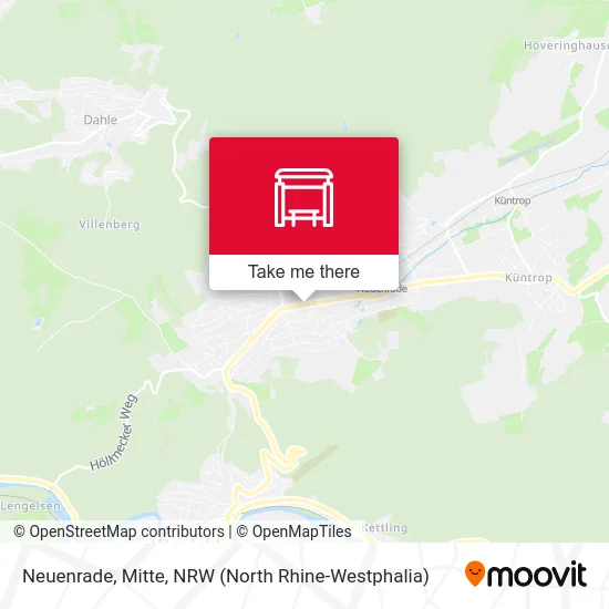 Neuenrade, Mitte map