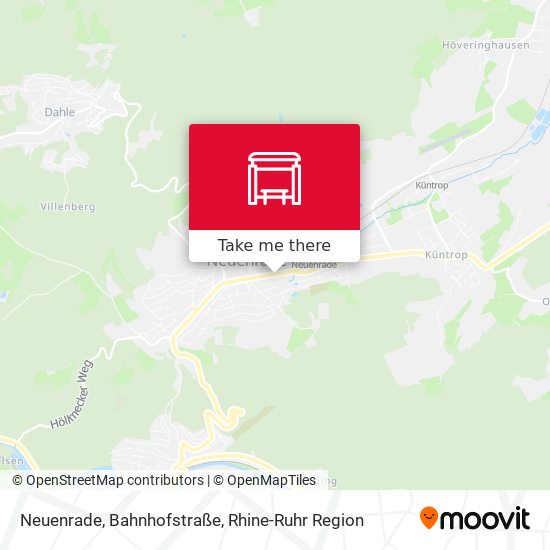 Neuenrade, Bahnhofstraße map