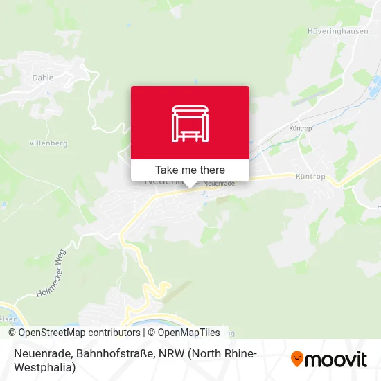 Neuenrade, Bahnhofstraße map