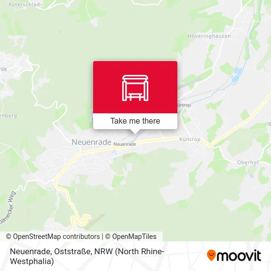 Neuenrade, Oststraße map