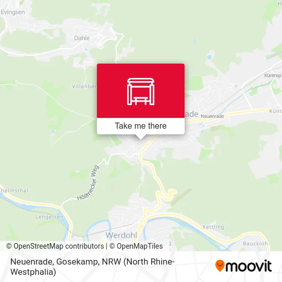 Neuenrade, Gosekamp map