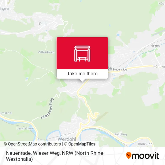 Neuenrade, Wieser Weg map
