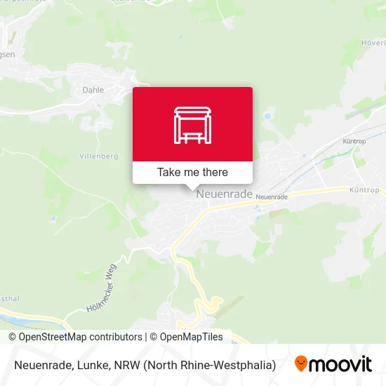 Neuenrade, Lunke map