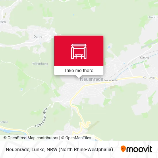 Neuenrade, Lunke map