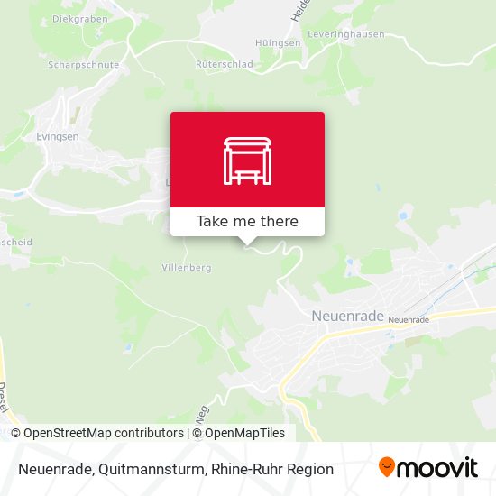 Neuenrade, Quitmannsturm map