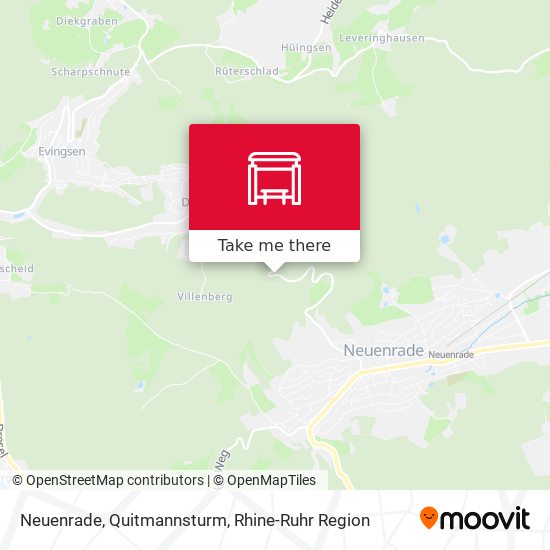 Neuenrade, Quitmannsturm map