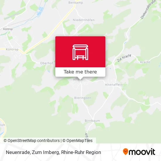 Карта Neuenrade, Zum Imberg