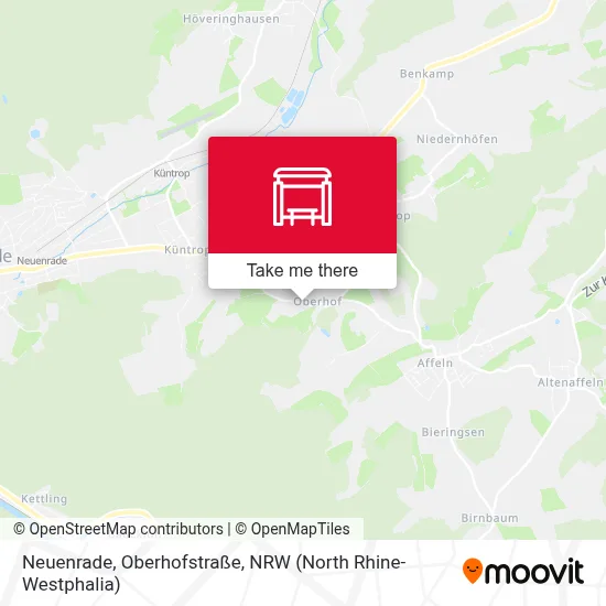 Neuenrade, Oberhofstraße map