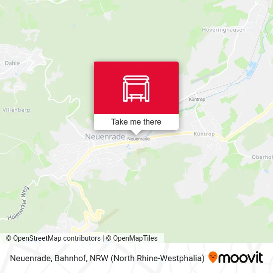 Neuenrade, Bahnhof map