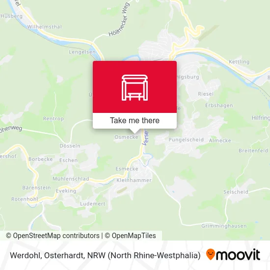 Карта Werdohl, Osterhardt