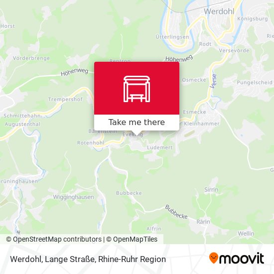 Werdohl, Lange Straße map