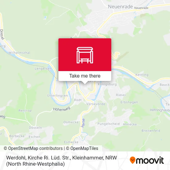 Werdohl, Kirche Ri. Lüd. Str., Kleinhammer map
